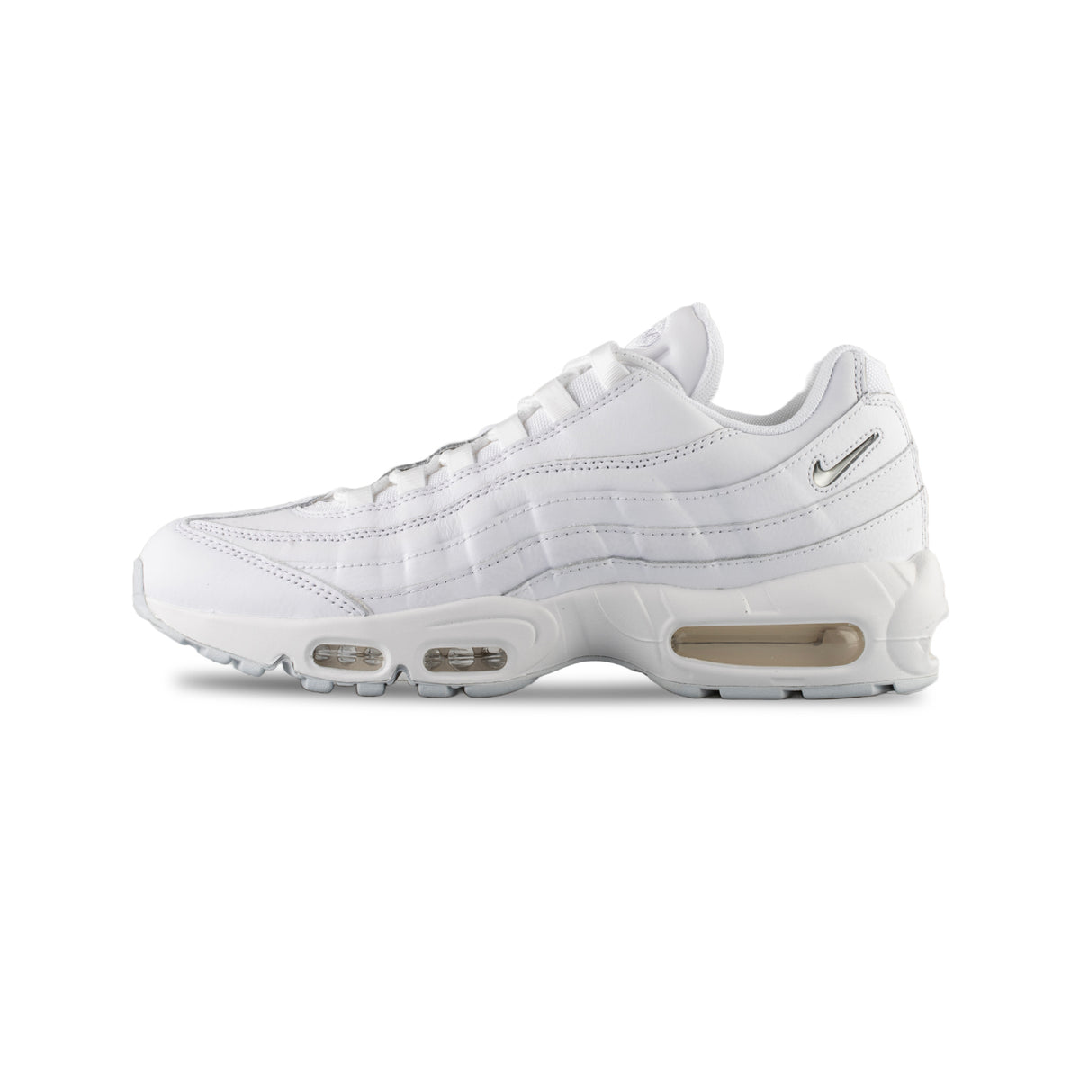Nike - Air Max 95 (White/Metallic Silver) – amongst few
