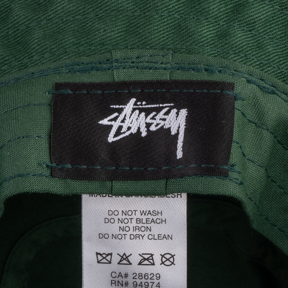 Stussy - Big Stock Bucket Hat (Dark Green) – amongst few