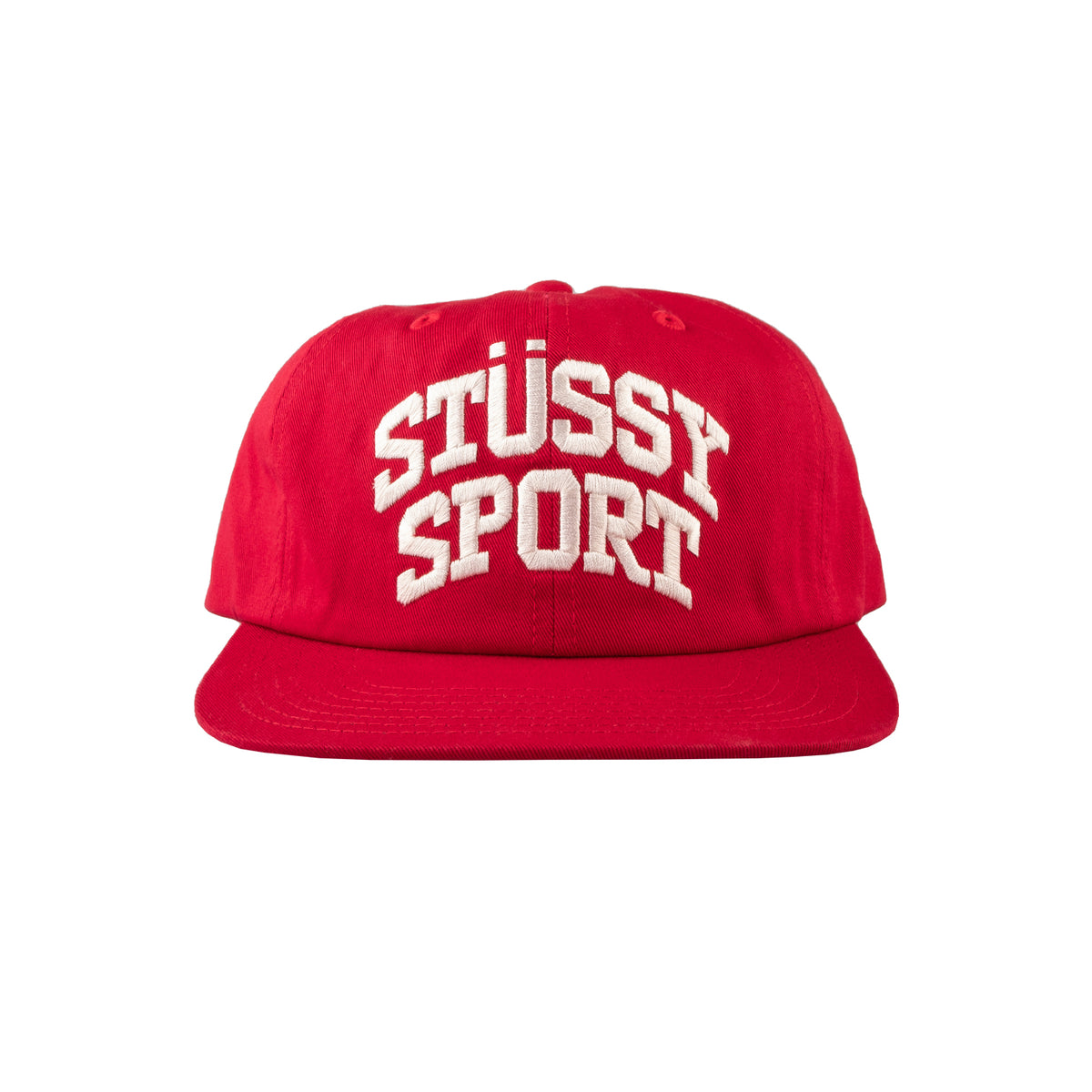 stussy sport cap 赤