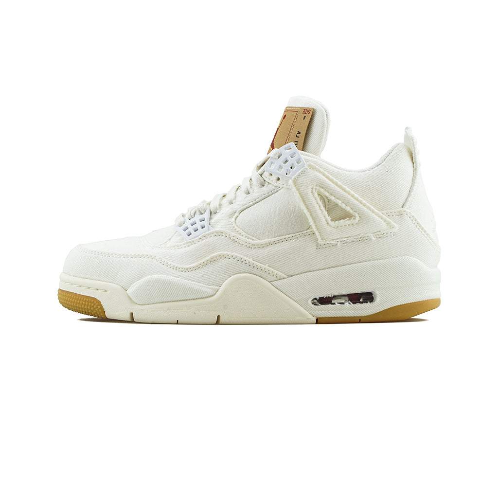 Air Jordan 4 Retro Levi s NRG White White White amongst few