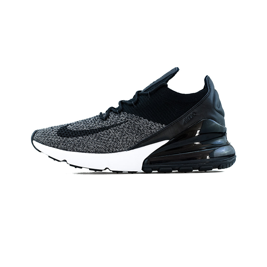 Black air max 270 flyknit hot sale