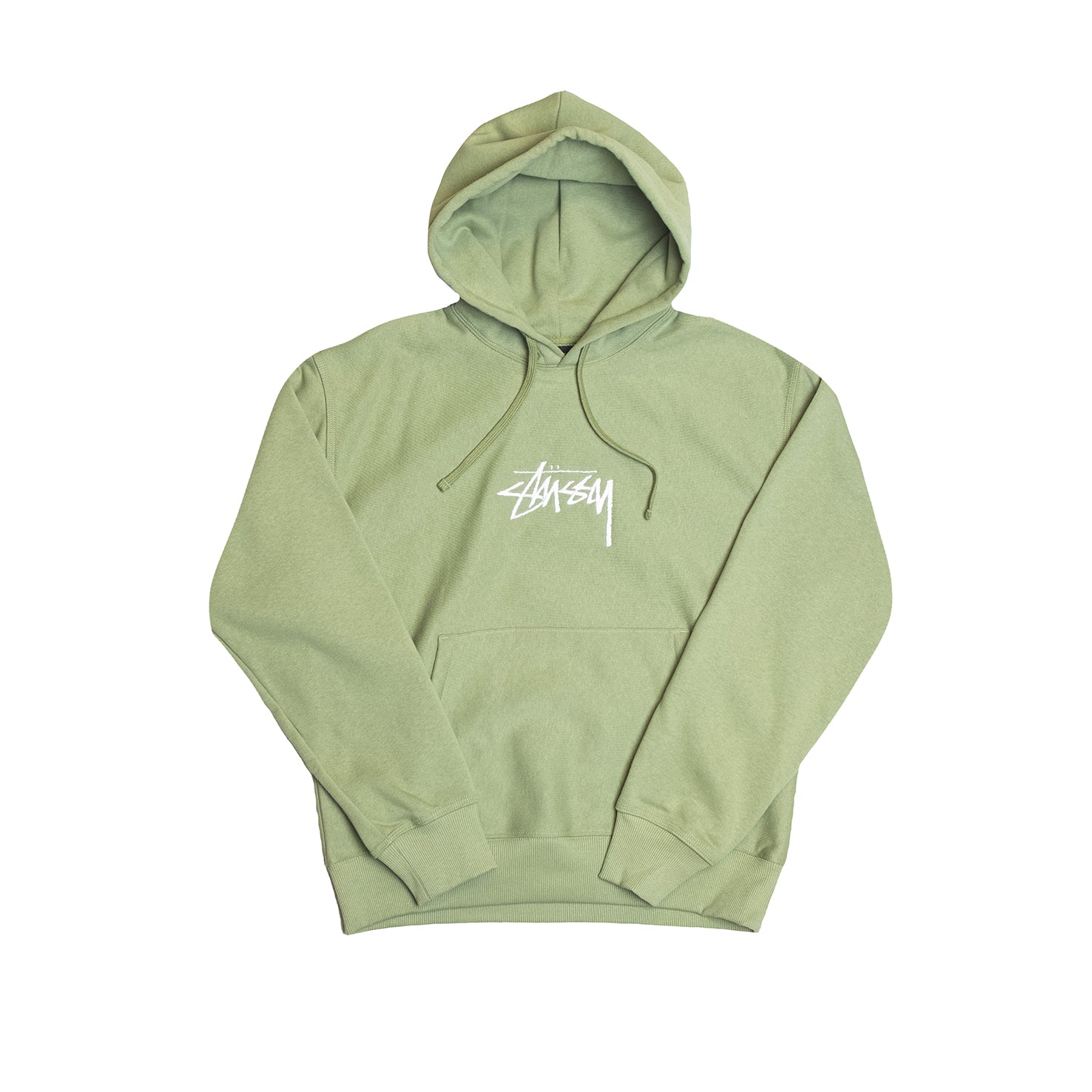 Apparel Embroidered Hoodie Dark Green Stussy Hoodie Size M Stussy