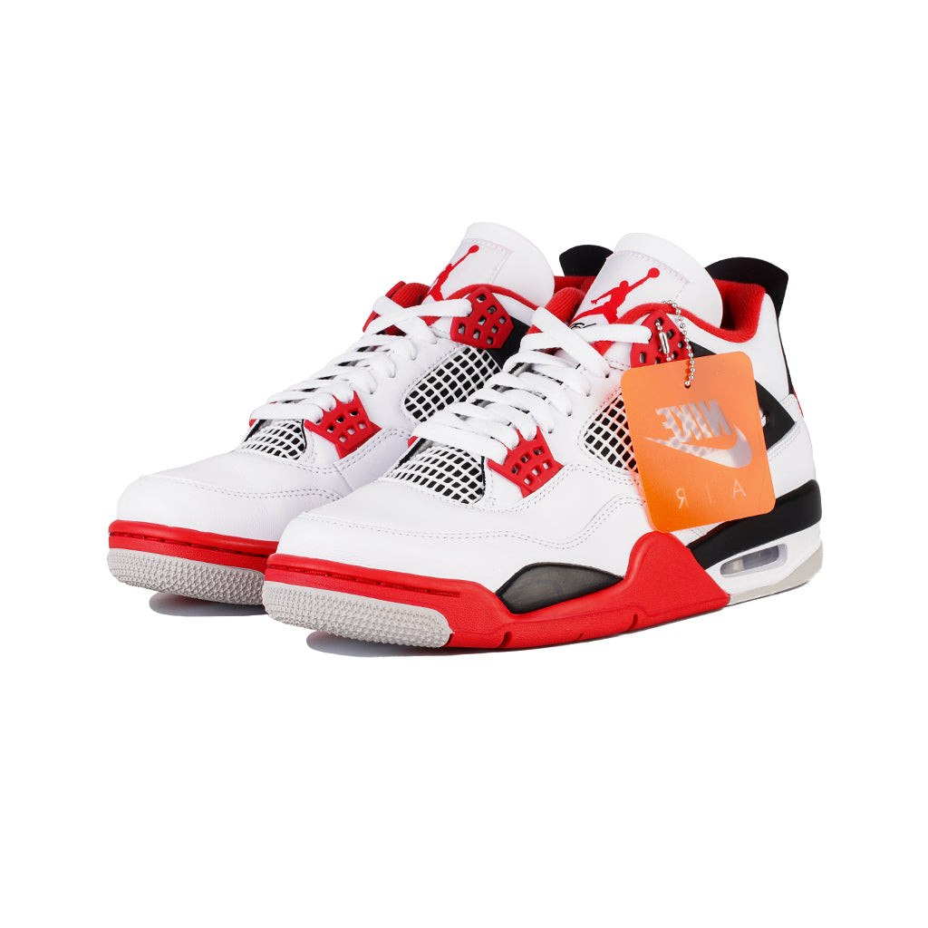 Air Jordan 4 Retro (White/Fire Red-Black-Tech/Rouge Feu) – amongst few