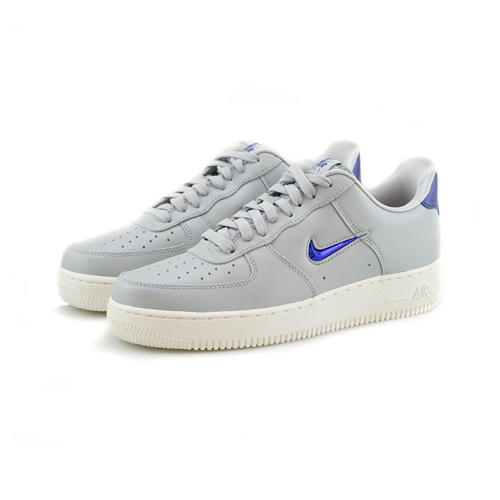Nike Air Force 1 07 LV8 LTHR Wolf Grey Deep Royal Blue amongst few