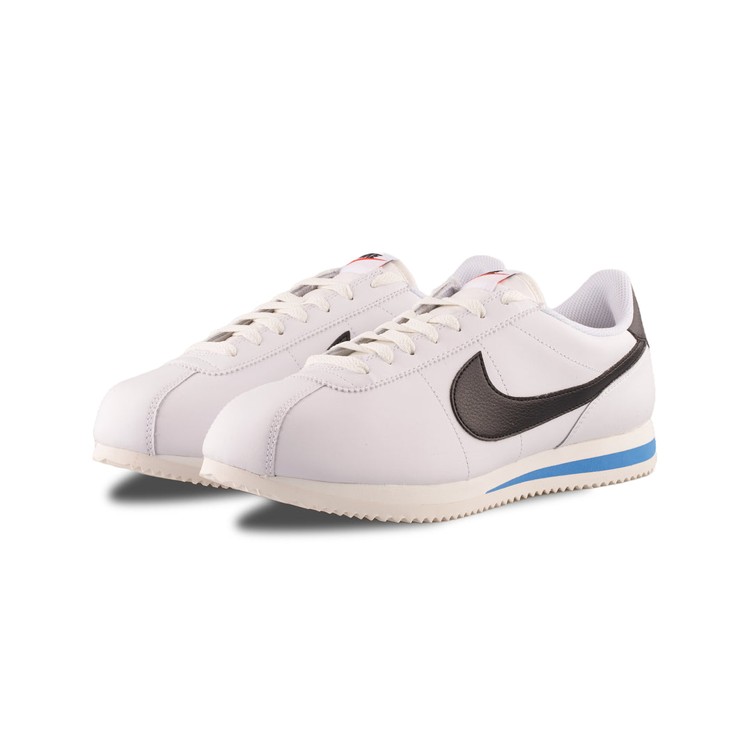 国内配送 NIKE WMNS CORTEZ WHITE /BLACK-LT PHOTO BLUE-SAIL NIKE CORTEZ '23 WHITE/BLACK/LIGHT PHOTO BLUE/SAIL CLASSIC