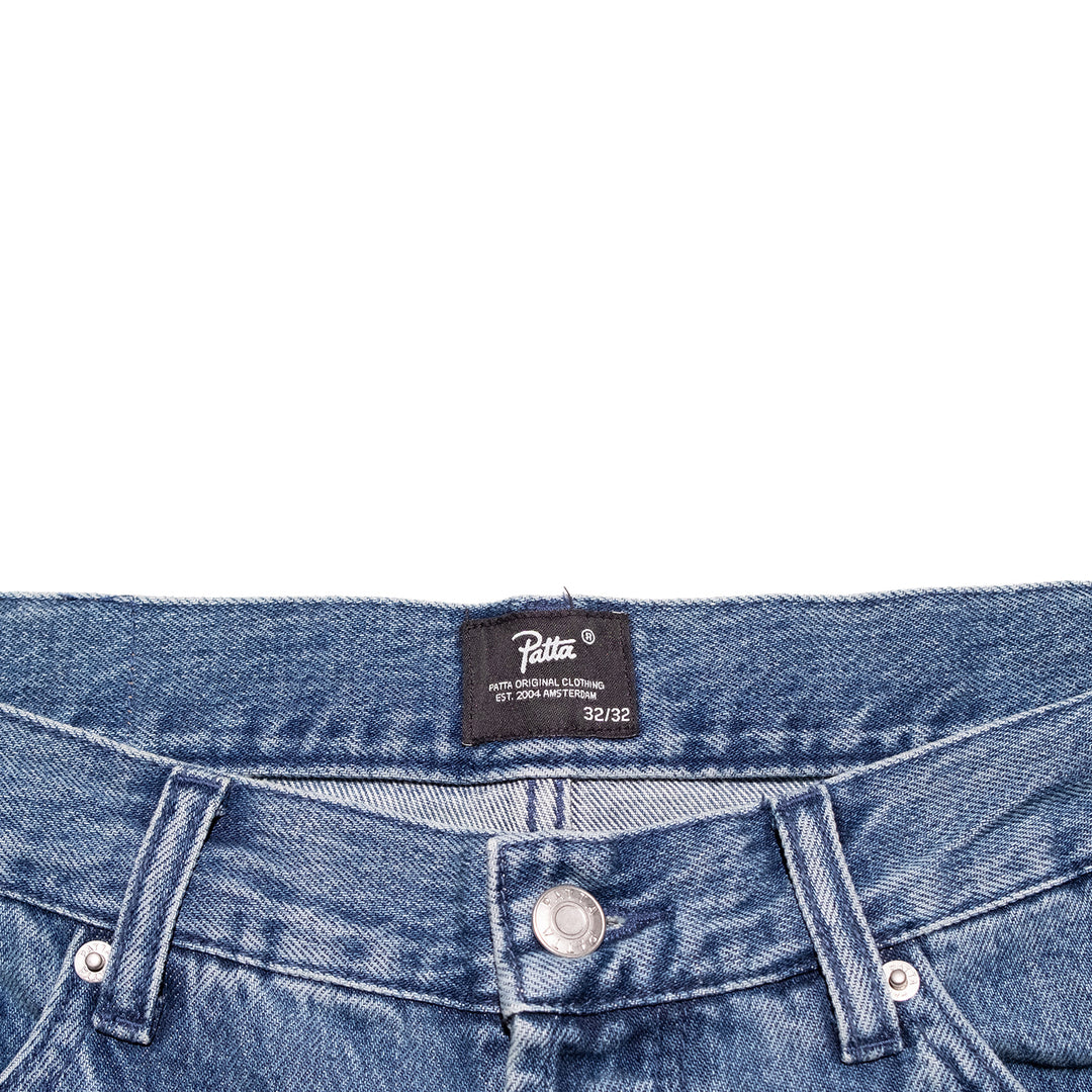 Patta - Hope Love Peace Denim Pants (Light Blue) – amongst few