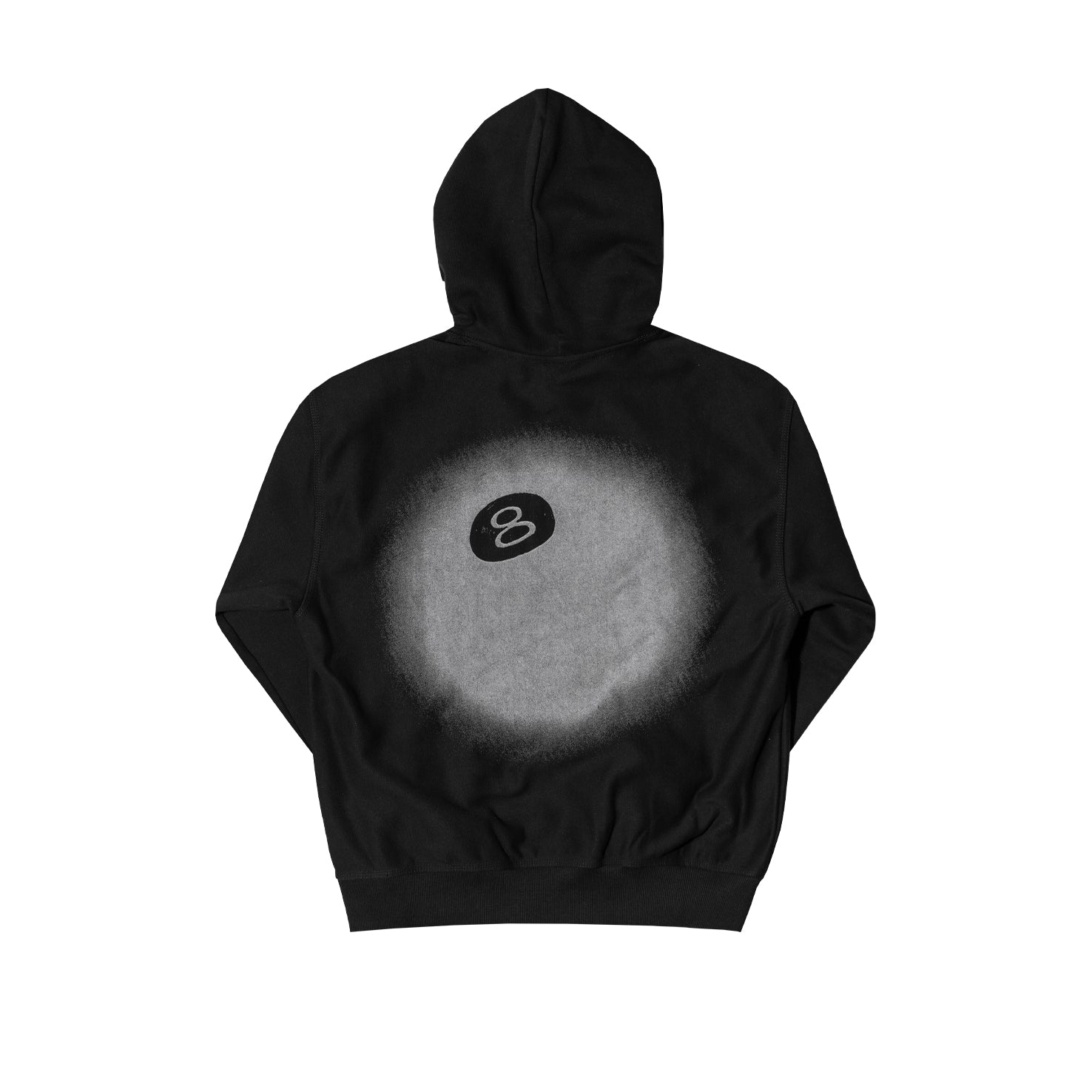 Stussy - 8 Ball Fade Hoodie (Black) – amongst few