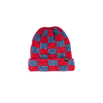 STUSSY CROCHET CHECKERED BEANIE ビーニー ニット org.jpg