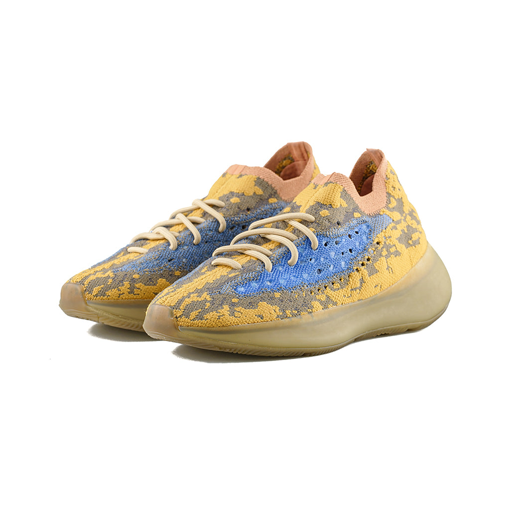 Blue Oat Yeezy 380 Teal Blue On Feet Adidas Yeezy Boost 380