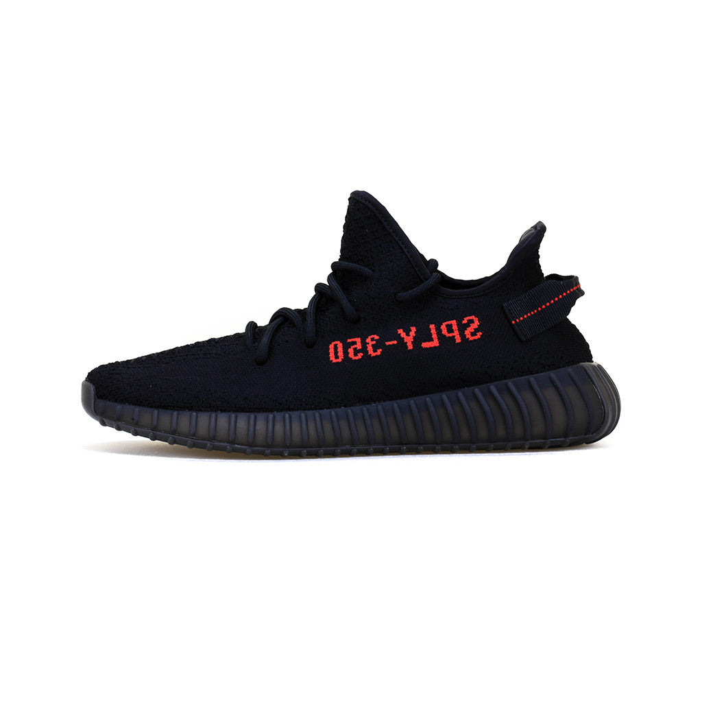 adidas Yeezy BOOST 350 V2 (Black/Black/Red) – amongst few