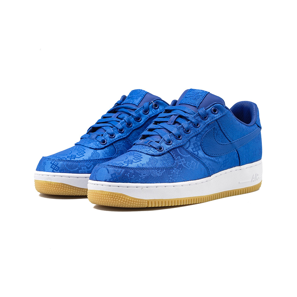 Nike - Air Force 1 PRM / CLOT (Game Royal/White) – amongst few
