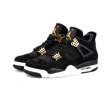 hverdagskost Ironisk lovende Air Jordan 4 Retro 'Royalty' (Black/Metallic Gold-White) – amongst few